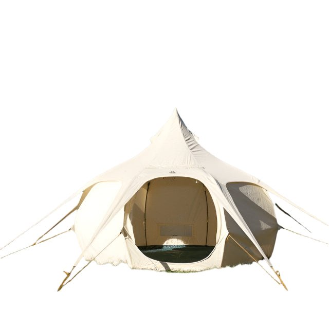 Mongolian Yurt Tent | 4M Cotton Canvas Glamping Shelter – Exquisite Camping Style - Outdoor Luxury