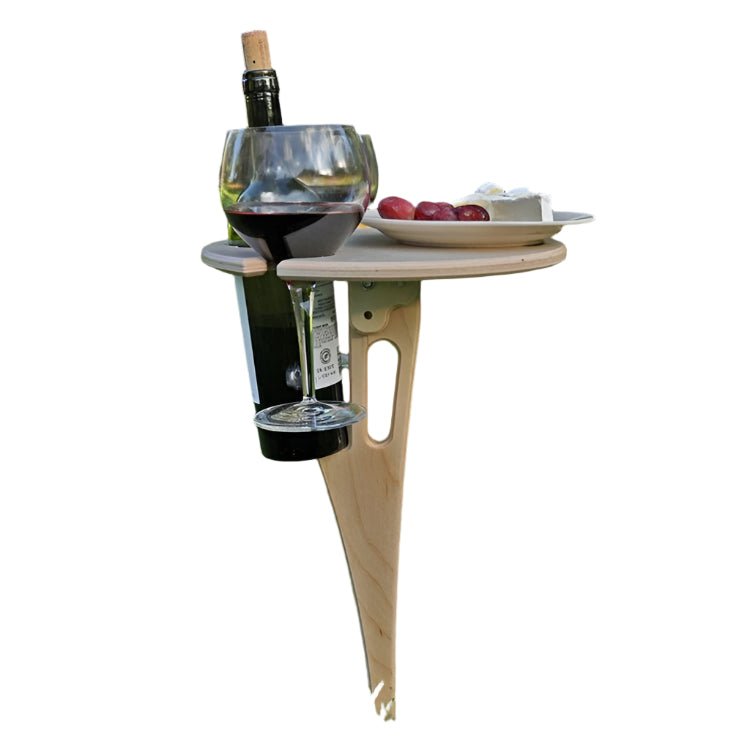 Foldable Wooden Wine Rack - Outdoor Luxury