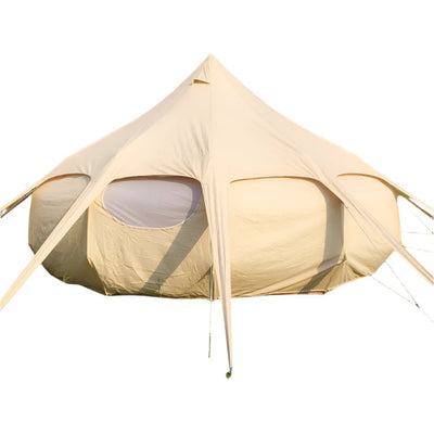 Mongolian Yurt Tent | 4M Cotton Canvas Glamping Shelter – Exquisite Camping Style - Outdoor Luxury