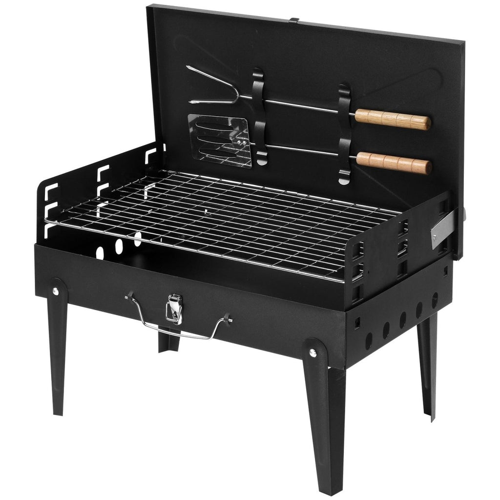 Portable Square Grill - Outdoor Luxury